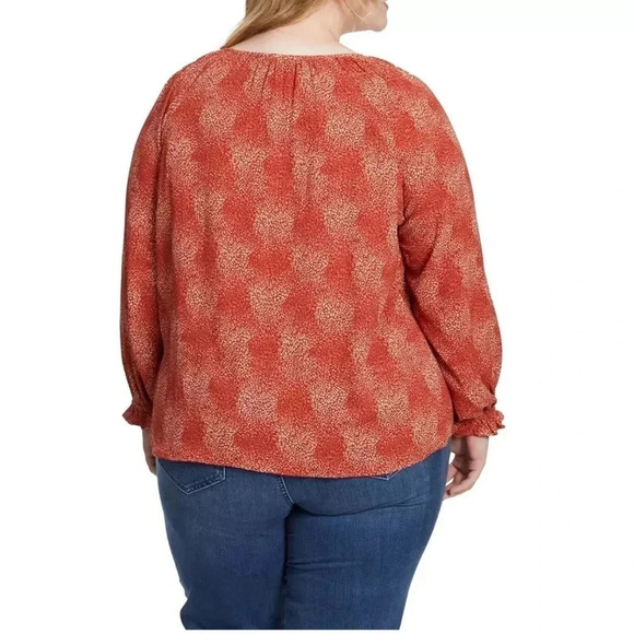 Jessica Simpson ladies v-neck blouse XL - Picture 3 of 7